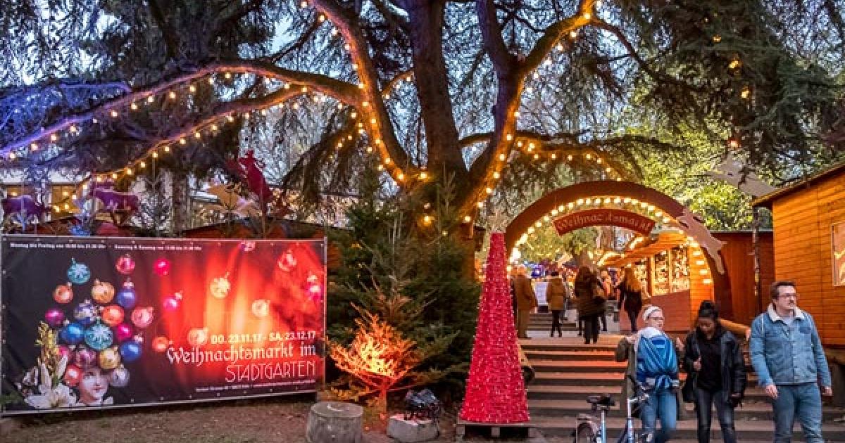 Weihnachtsmarkt im Stadtgarten koeln.de