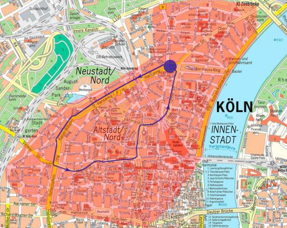 2 000 Polizisten Sichern Kurden Grossdemo Koeln De