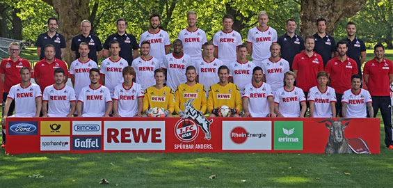 FC-Teamfoto, die Zweite - zum Ausdrucken | koeln.de