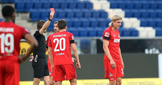 FC nur 1:3 bei Hoffenheim - inklusive Rot und vergebenem ...