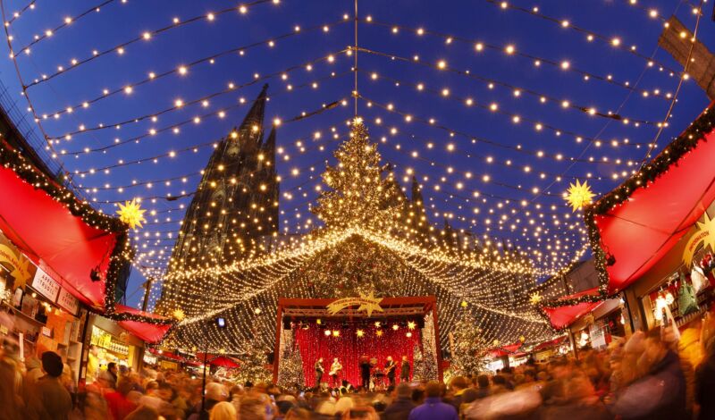 Weihnachtsmarkt am Kölner Dom