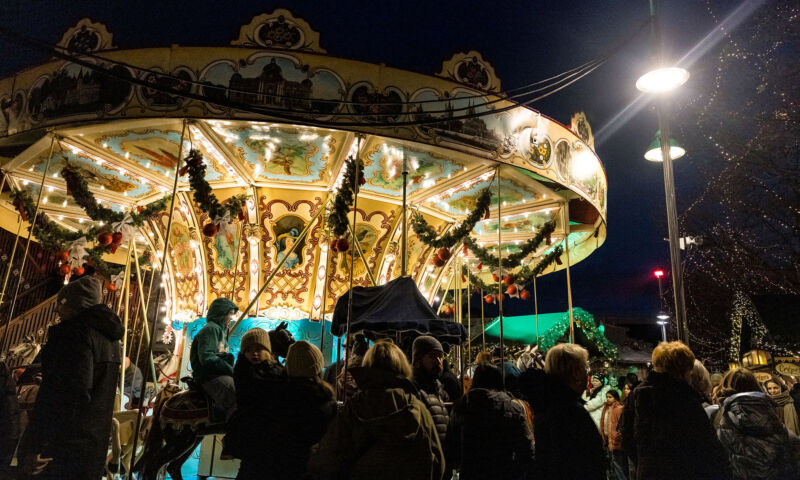 Auf dem Weihnachtsmarkt in der Altstadt