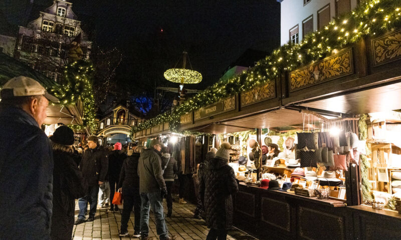 Auf dem Weihnachtsmarkt in der Altstadt