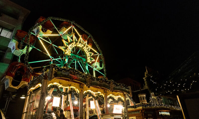 Auf dem Weihnachtsmarkt in der Altstadt