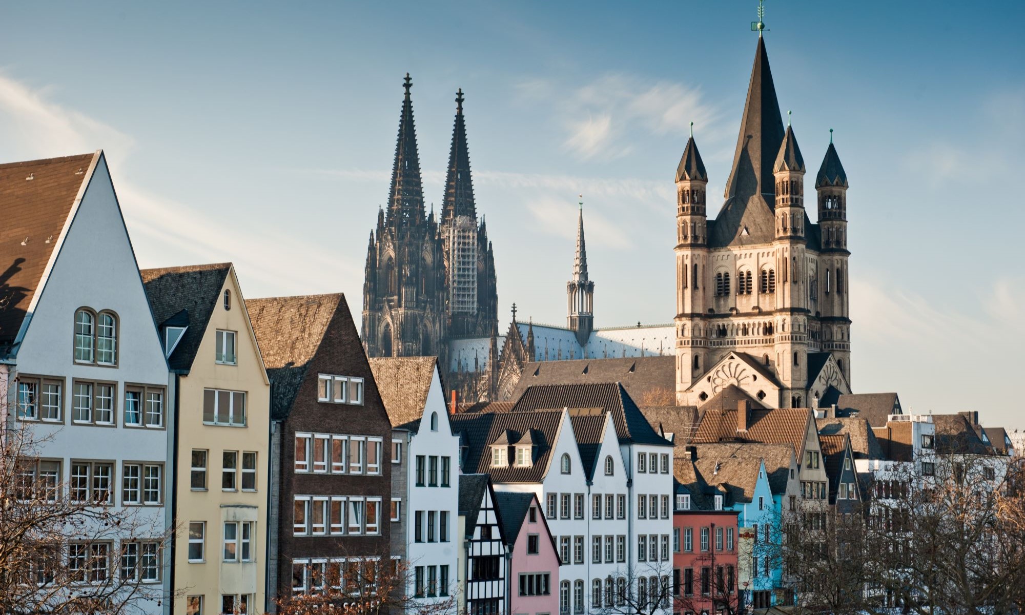 Panorama der Kölner Altstadt