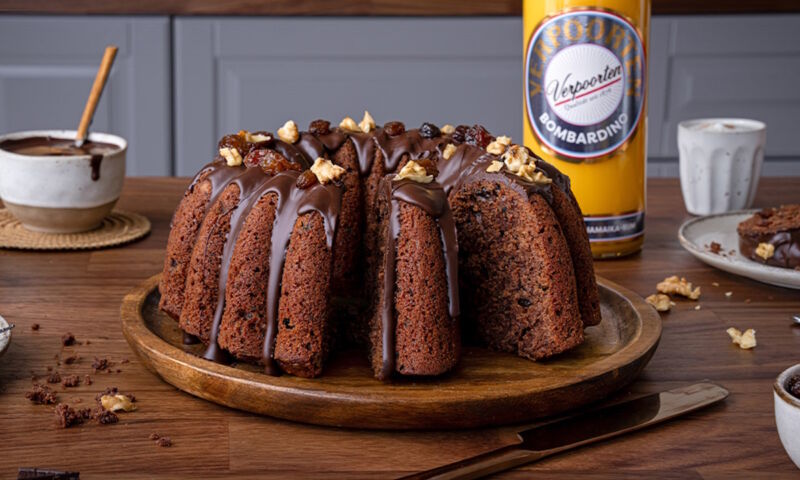 Gewürzkuchen mit Schokolade und Bombardino von Verpoorten