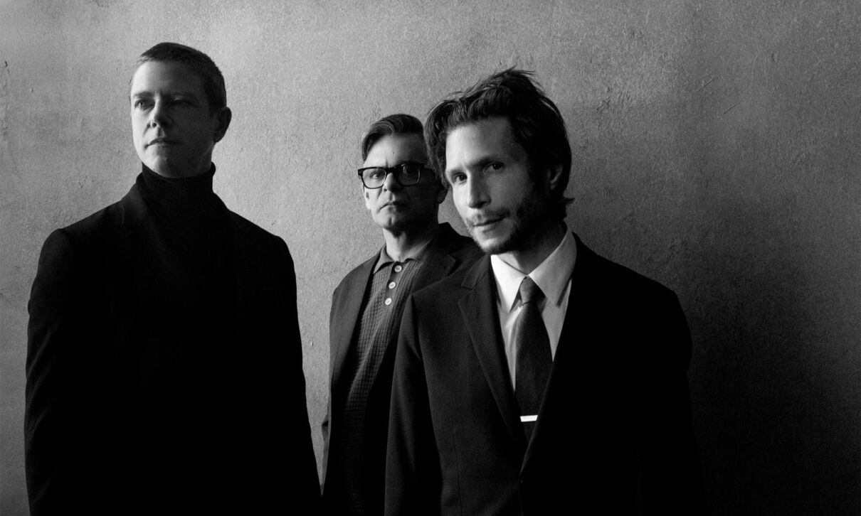 Die drei Mitglieder der New Yorker Band Interpol