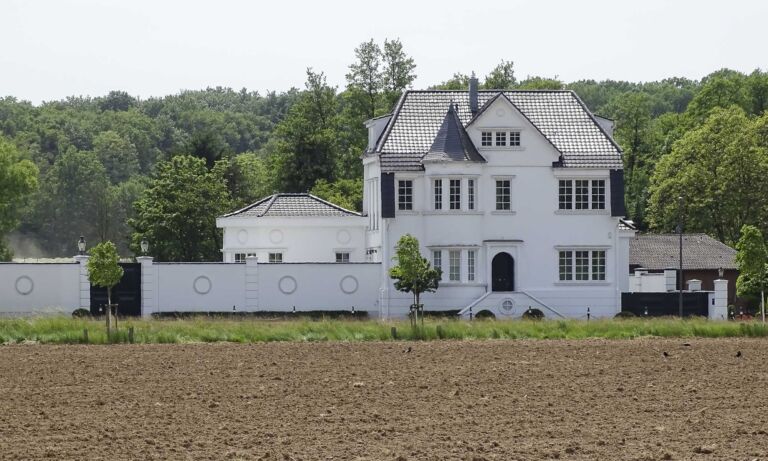 Blick auf die Villa Victoria