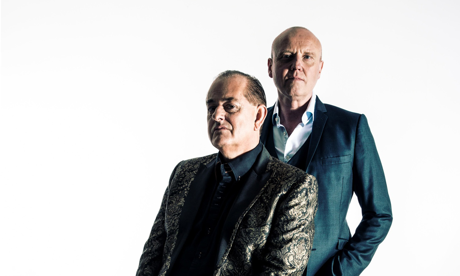 Glenn Gregory und Martyn Ware von der Band Heaven 17.