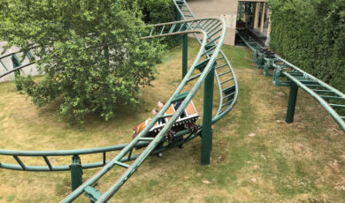 Achterbahn im Freizeitpark Klotti in Klotten