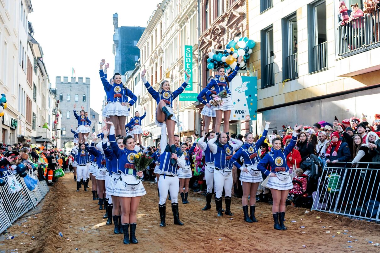 Eindrücke vom Kölner Rosenmontagszug