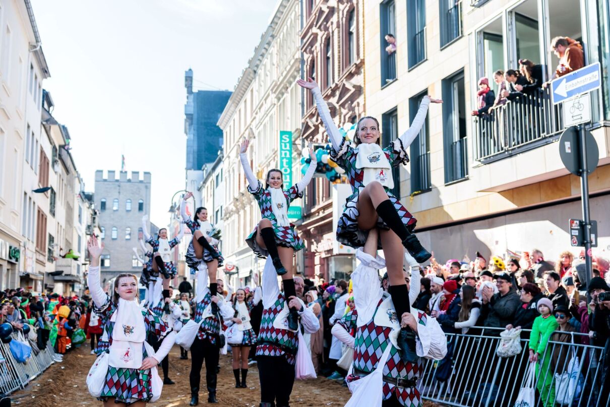 Eindrücke vom Kölner Rosenmontagszug