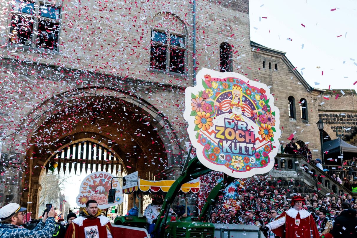 Eindrücke vom Kölner Rosenmontagszug