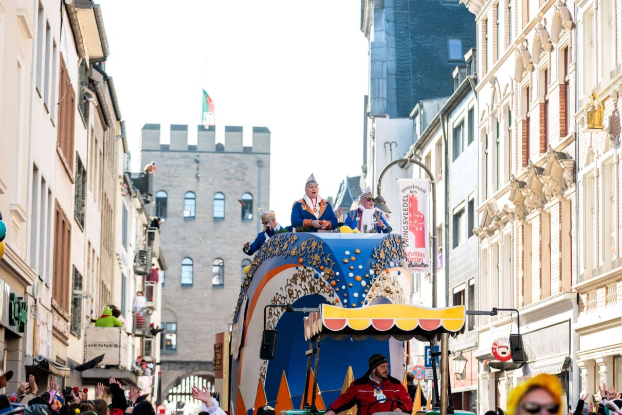 Eindrücke vom Kölner Rosenmontagszug