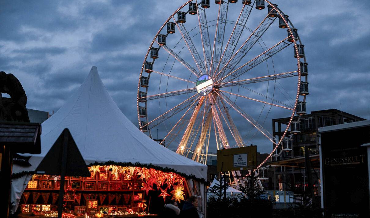 Hafenweihnachtsmarkt am Kölner Schokoladenmuseum